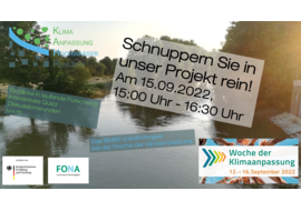 KAHR-Projekt: Woche der Klimaanpassung